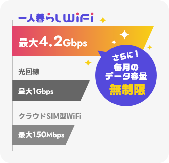 データ容量無制限